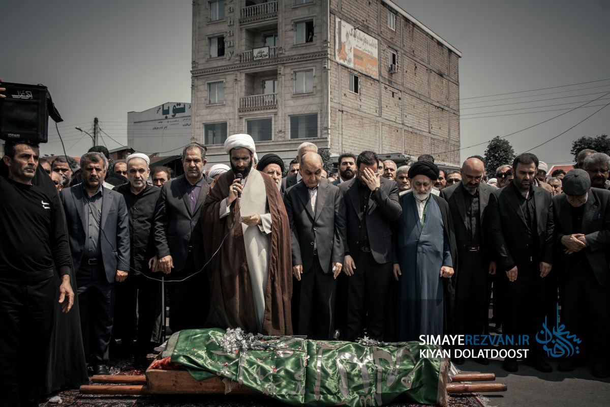 وداع باشکوه با مردِ خدمت؛ پیکر عسکر اسلام دوست در آغوش مردم اسالم آرام گرفت
